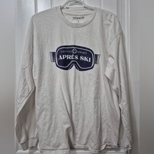 Teamltd Cottage Springs Apres Ski Long Sleeved T Shirt Adult Size Large
